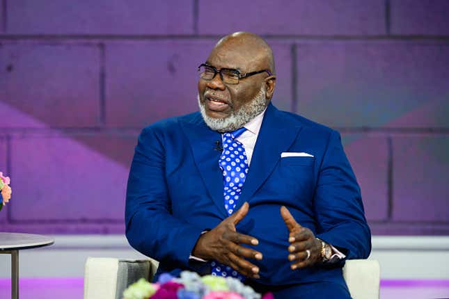Pictured: TD Jakes on Monday, April 15, 2019