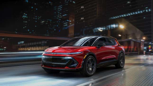 Image for article titled Chevy Teased A Surprise $30,000 Equinox EV At CES