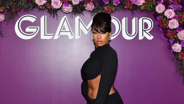Megan Thee Stallion attends the 2021 Glamour Women of the Year Awards at Rockefeller Center on November 8, 2021 in New York City.
