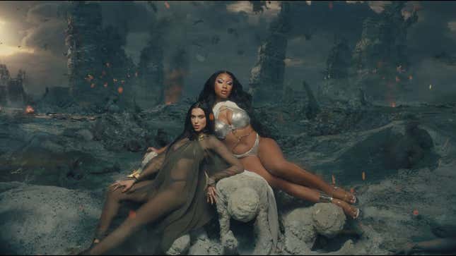 Megan Thee Stallion and Dua Lipa Team Up in the Lavishly Cinematic "Sweetest Pie"