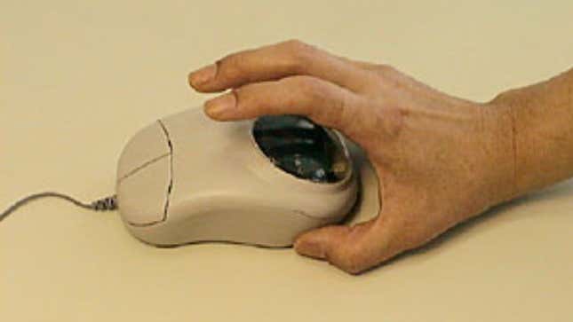 Fujitsu biometric mouse