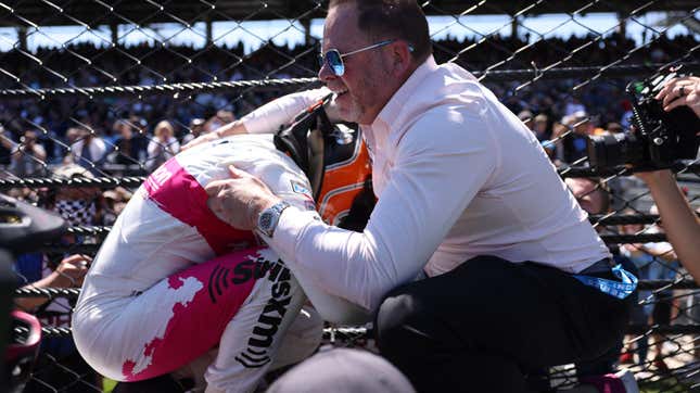 Image for article titled Michael Shank On Winning His First Indy 500 With Hélio Castroneves