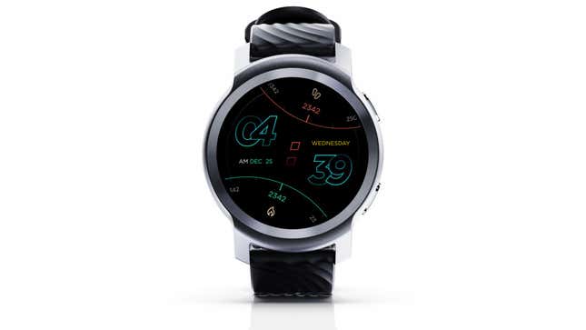 A photo of the Moto Watch 100 