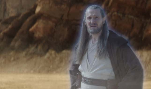 Force Ghost Qui-Gon!