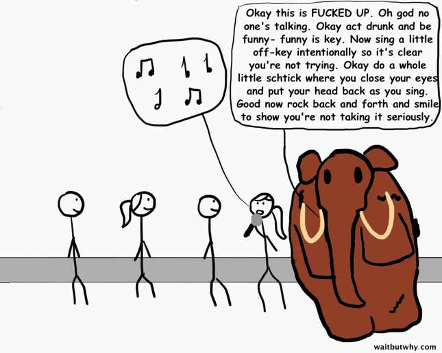 Image for article titled A successful life depends on following your instincts over your primal need to fit in