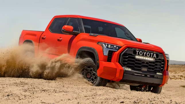 Image for article titled Here Are All Of The 2022 Toyota Tundra&#39;s Giant Grilles