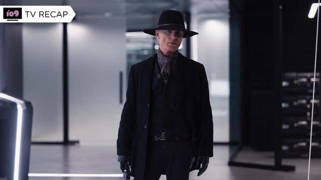 Ed Harris as Westworld's Man in Black.