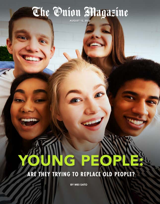 Image for article titled Young People: Are They Trying To Replace Old People?