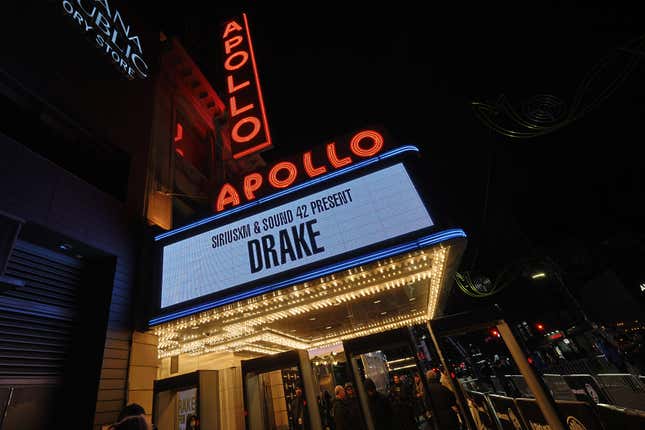 Drake Live At The Apollo Theater