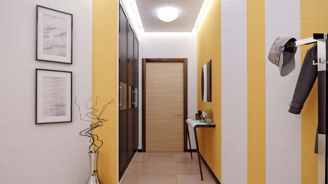 Image for article titled How to Make the Most of Every Inch of Your Hallway
