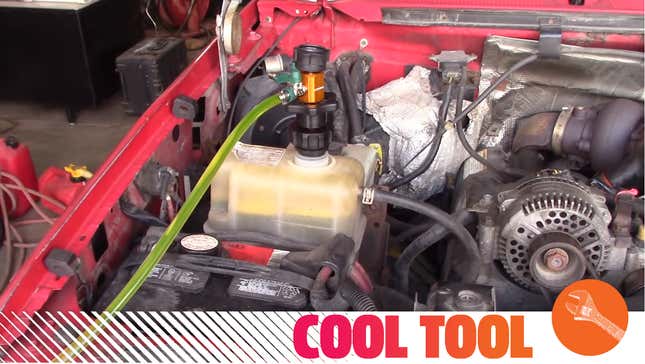 Image for article titled Save Your Engine From Overheating By Filling Your Coolant With This Incredible Tool