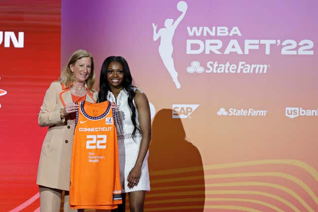 Image for article titled The 2022 WNBA Draft: The Players Looked Amazing, and The Incels Showed Up in Droves