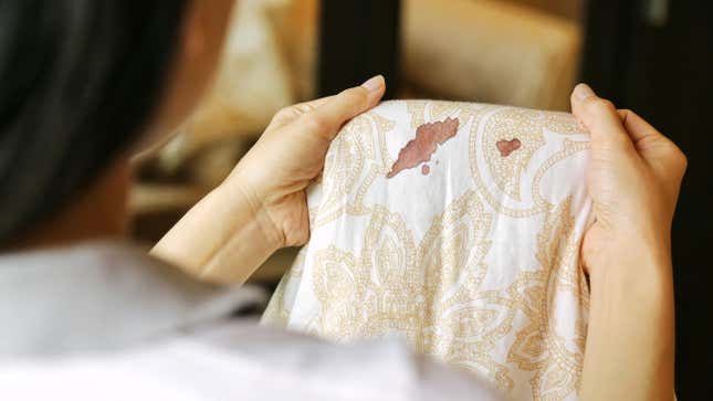 Image for article titled How to Remove Blood From Fabrics and Surfaces (and What Not to Do)