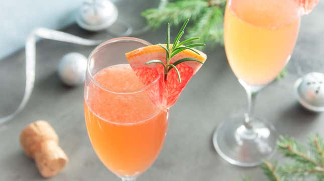 Image for article titled Class Up Your Christmas Morning Mimosa With Cocktail Bitters