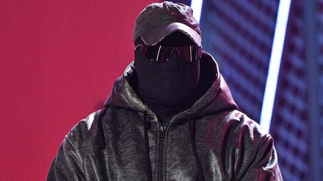  Kanye West onstage during the 2022 BET Awards at Microsoft Theater on June 26, 2022 in Los Angeles, California.