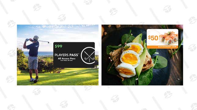 Nationwide Annual Golf Membership Player’s Pass + $50 Restaurant.com eGift Card | $49 | StackSocial