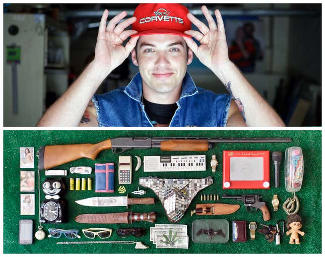 Image for article titled Photos: What the contents of Americans’ bags reveal about them