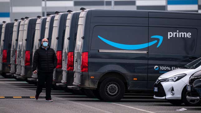 Image for article titled Amazon, Where Drivers Have To Defecate In Boxes, Introduces New Wellness Plan