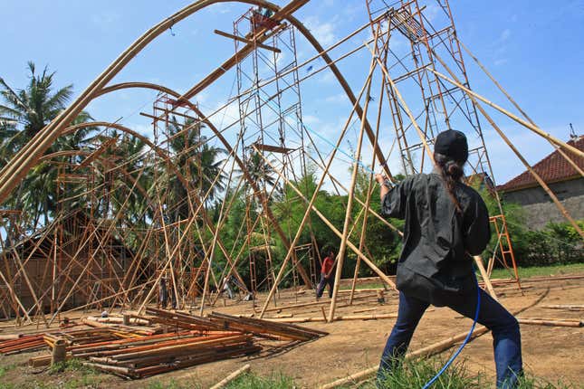 Image for article titled Bali’s bamboo architecture is sustainable—and spectacular