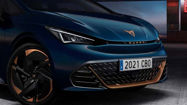 Image for article titled The Cupra Born Is A Cooler, Sportier Electric Car From The Volkswagen Group