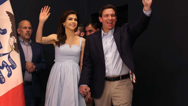 Image for article titled Casey DeSantis on Ron Picking Up ‘My’ Kids While She Had Cancer: ‘Can’t Ask for a Better Husband’