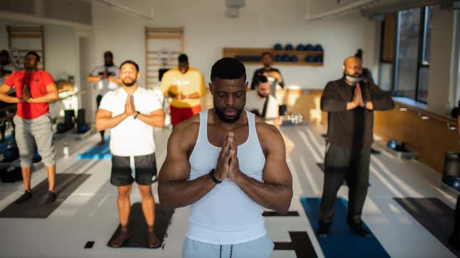 Image for article titled The Healing CHI Talks Normalizing Conversations About Black Men&#39;s Mental Health Through Yoga