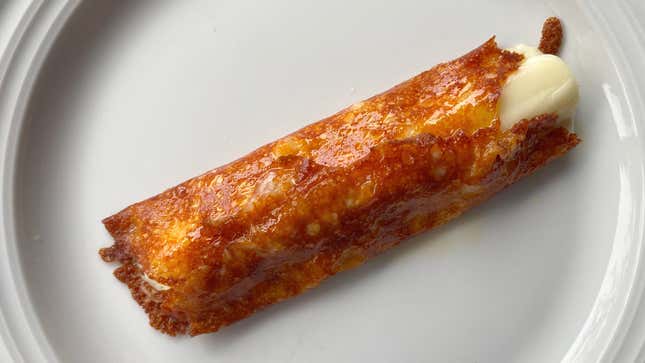Image for article titled Wrap Your Mozzarella Sticks in a Blanket of Crispy Cheese