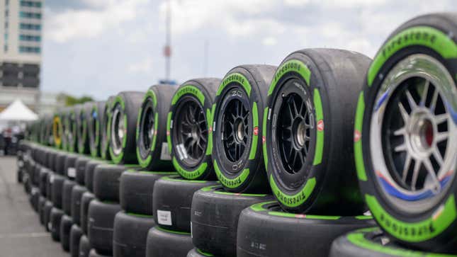 Image for article titled Firestone&#39;s IndyCar Tires Made From a Desert Shrub Will Be Used in Every 2023 Street Race