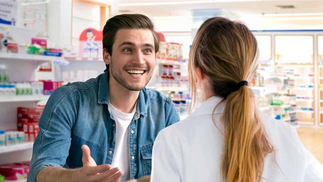 Image for article titled Man Who Didn’t Pull Out Rushes To CVS To Also Impregnate Pharmacist