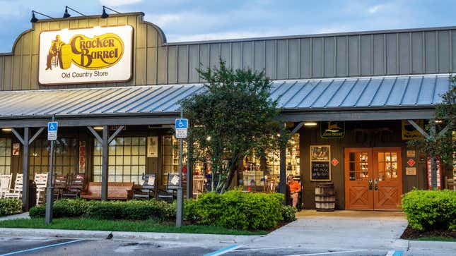 Image for article titled Cracker Barrel “disappointed” by having to pay $9.4 million in damages