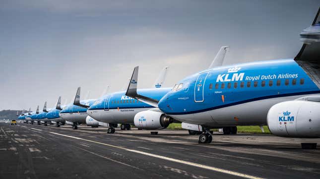 Image for article titled KLM Suspends Flights To Ukraine As Tensions Rise