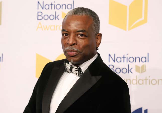 FILE - LeVar Burton attends the 70th National Book Awards ceremony in New York on Nov. 20, 2019.