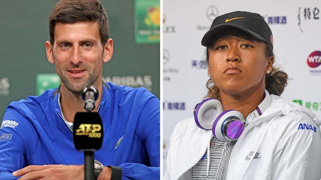 Imagine if Novak Djokovic had only missed press conferences, like Naomi Osaka.