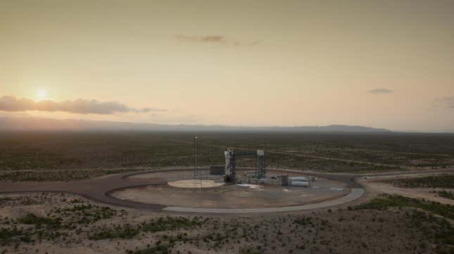 El cohete New Shepard de Blue Origin ha estado en tierra desde septiembre de 2022.