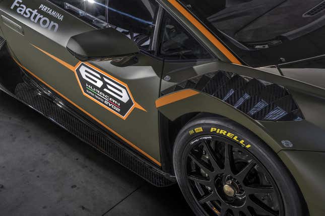 Image for article titled Lamborghini Just Made Its Lamborghini-Only Racing Series Faster