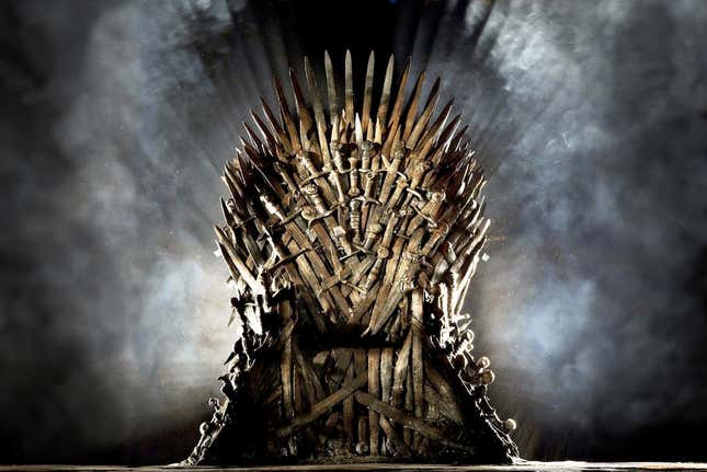 The iron throne of piracy.