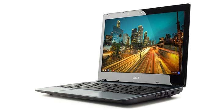 Acer C7 Chromebook, the web-based laptop from Google that happens to have the guts of a PC.