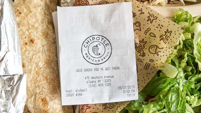 Image for article titled Your Chipotle Account Was Hacked. Now What?