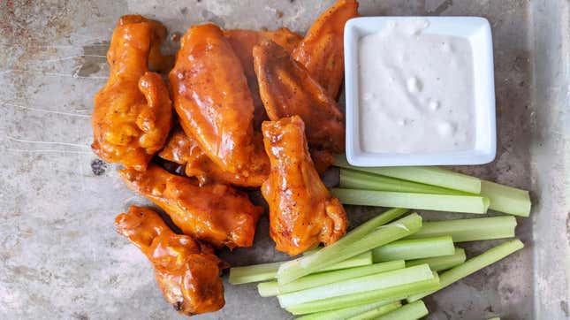 air fried chicken wings