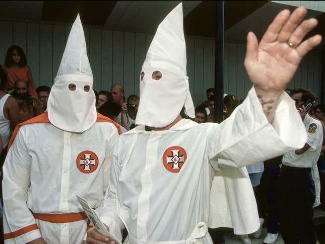 Image for article titled What Kind of Teacher Would Let a Student Come to School in a KKK Costume?
