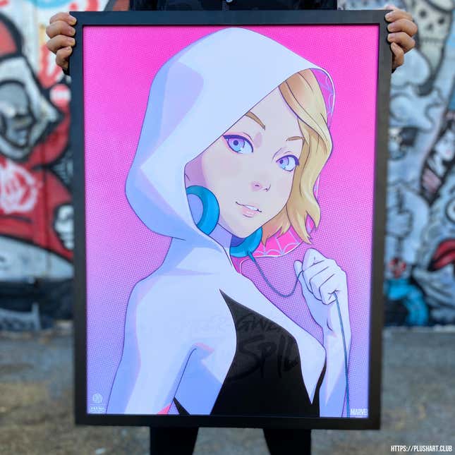 Image for article titled Celebrate Spider-Verse by Putting Gwen Stacy on Your Wall