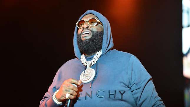 Image for article titled Rick Ross Feels the Wrath of Black Twitter Over ‘Dahmer Shades’