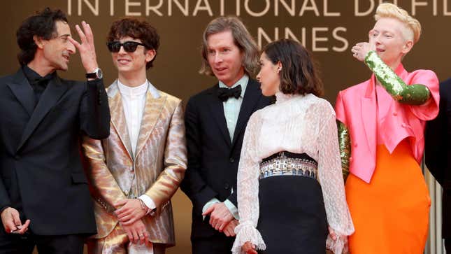 Image for article titled Tilda Swinton and Timothee Chalamet&#39;s Cannes Red Carpet Looks Kicked My Ass
