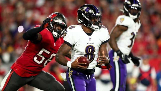 Image for article titled Baltimore Ravens QB Lamar Jackson franchised - so what now?