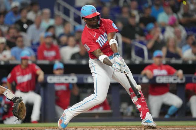 Pache's pinch-hit, 2-run HR rallies Phils past Marlins for record-tying  13th straight road win Florida & Sun News - Bally Sports