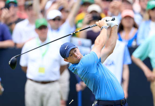 Rory McIroy shot a 67 in the opening round of the U.S. Open.