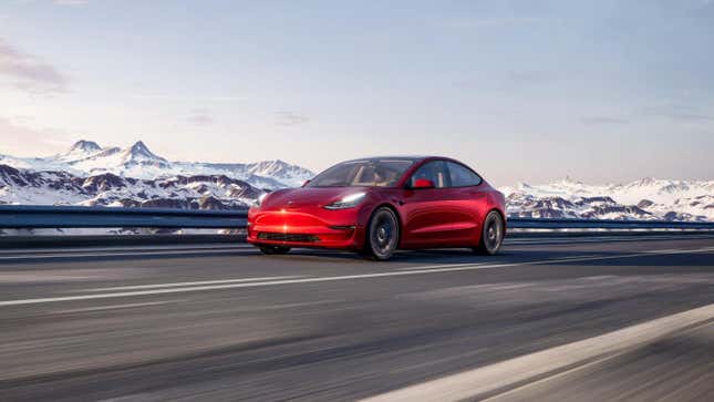 Image for article titled The Tesla Model 3 Now Costs $8,000 More Than It Did In February