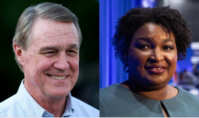 Image for article titled David Perdue: Stacey Abrams Should &#39;Go Back to Where She Came From&#39;