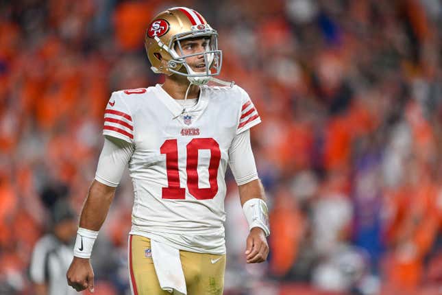 Jimmy Garoppolo vs. Russell Wilson in Week 1