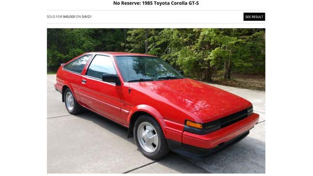 Image for article titled Here Are Some Toyota Corollas You Can Buy That Don&#39;t Cost $40,000